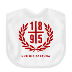 Baby Lorbeerkranz weiss-rot - Baby Lätzchen-3