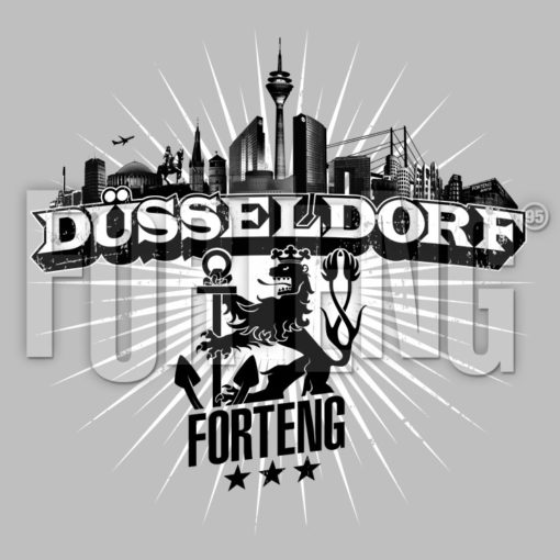 T-Shirt: Düsseldorf Skyline – Bild 2