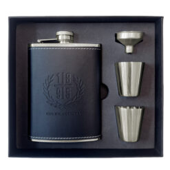 Leder-Flachmann: Nur die Fortuna