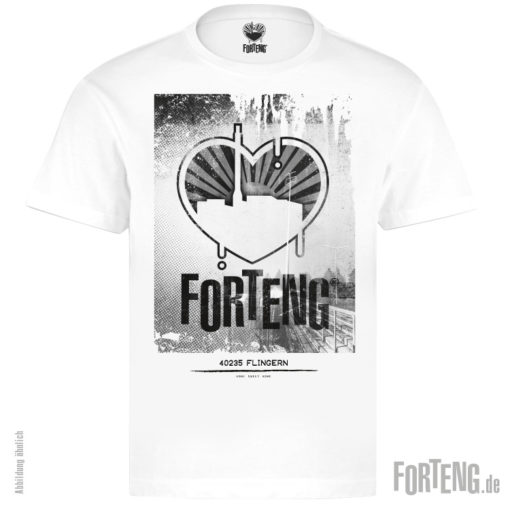 T-Shirt: FORTENG loves Flingern