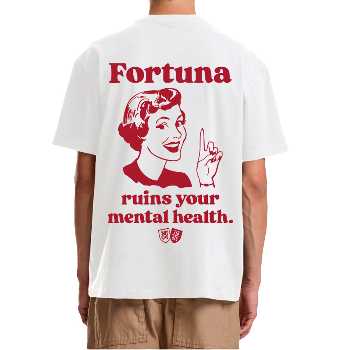 Oversize Tee: Beware of Fortuna – Bild 4