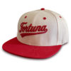 Flat Snapback: Fortuna rot-weiß