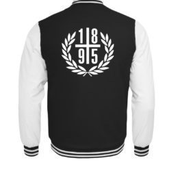 Kinder College Jacke: Lorbeerkranz 1895 - Kinder College Sweatjacke-6757