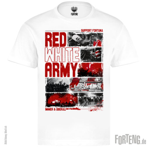 T-Shirt: Red White Army