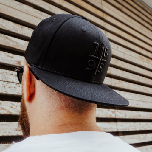 Flat Snapback: 1895 schwarz – Bild 2