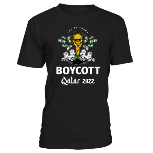 T-Shirt: Boycott Qatar 2022