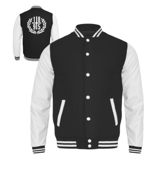Kinder College Jacke: Lorbeerkranz 1895 - Kinder College Sweatjacke-6757