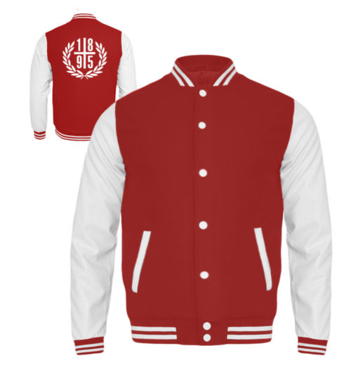 Kinder College Jacke: Lorbeerkranz 1895 - Kinder College Sweatjacke-6756